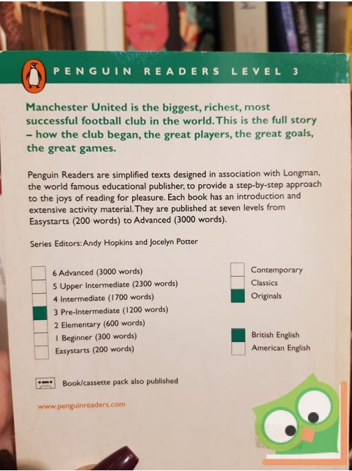 Kevin Brophy: Manchester United (Level 3) (Penguin Readers)