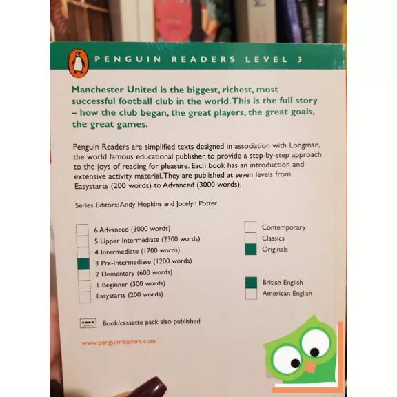 Kevin Brophy: Manchester United (Level 3) (Penguin Readers)