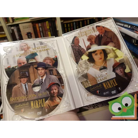 Agatha Christie - Marple (DVD) teljes 1. évad, 4 lemez, díszobozban (ritka)