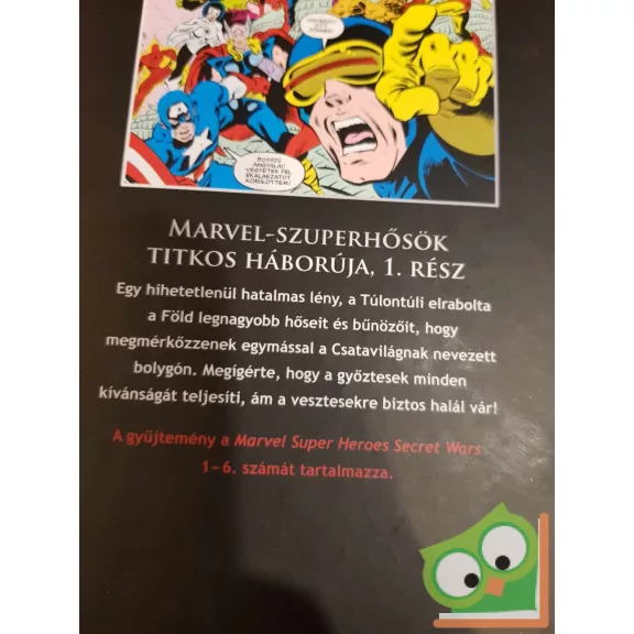 Marvel 25-26.: Jim Shooter: Marvel-szuperhősök titkos háborúja 1-2.rész (újszerű) (ritka)