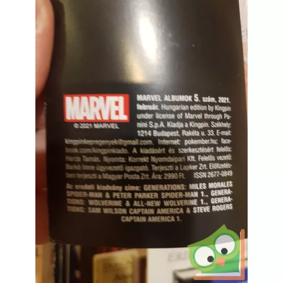 Marvel Albumok 5: Generációk (2021/február)