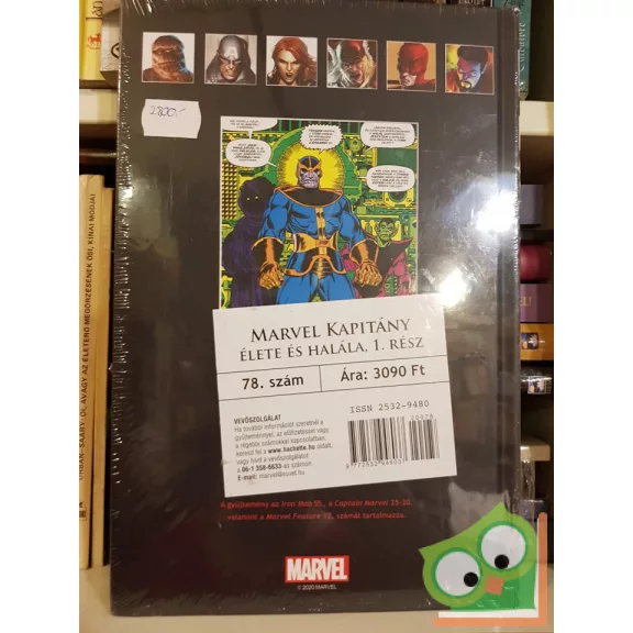 Nagy Marvel Képregénygyűjtemény 78.: Marvel Kapitány élete és halála 1. rész