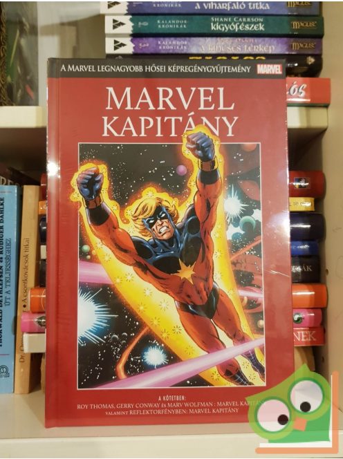 Marvel legnagyobb hősei képregénygyűjtemény 34: Marvel kapitány (fóliás)