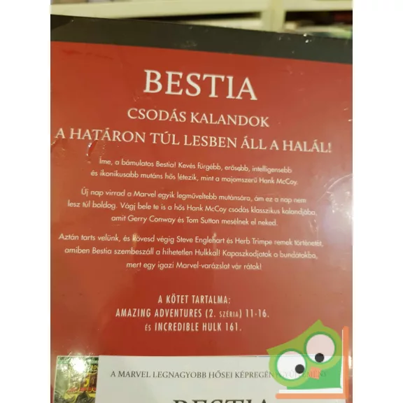 Marvel legnagyobb hősei 45: Bestia (újszerű) (fóliás)