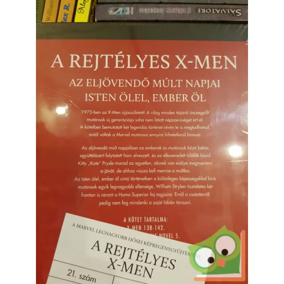 Marvel legnagyobb hősei 21: A rejtélyes X-Men (fóliás)