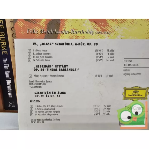 Mendelssohn - Népszabadság Filharmónia - Klasszikusok sorozata (CD melléklettel)