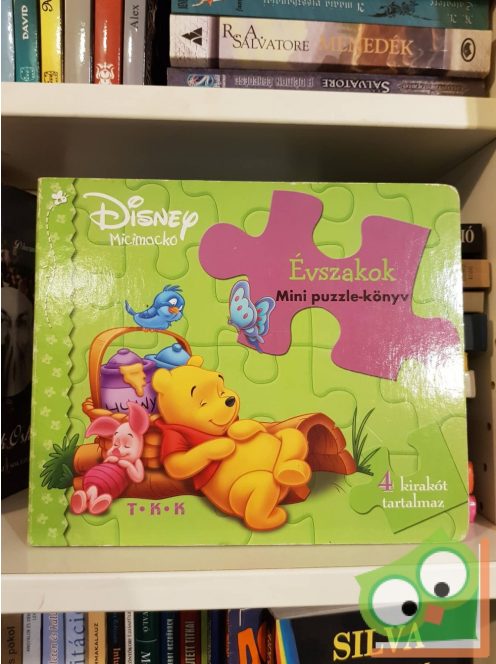 Disney: Micimackó - Évszakok (Mini puzzle-könyv)