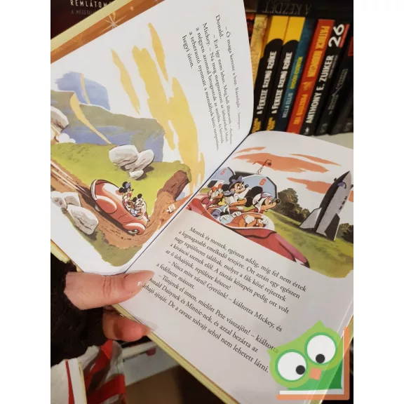 Mesék az aranygyűjteményből 99: Mickey egér és az űrhajó (Arany Disney) (fóliás)