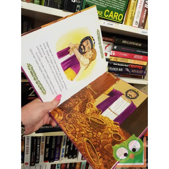 Midasz király és az arany (Tanulságos történetek)