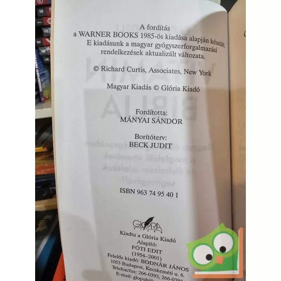 Earl Mindell: Vitamin biblia (aktualizált kiadás)