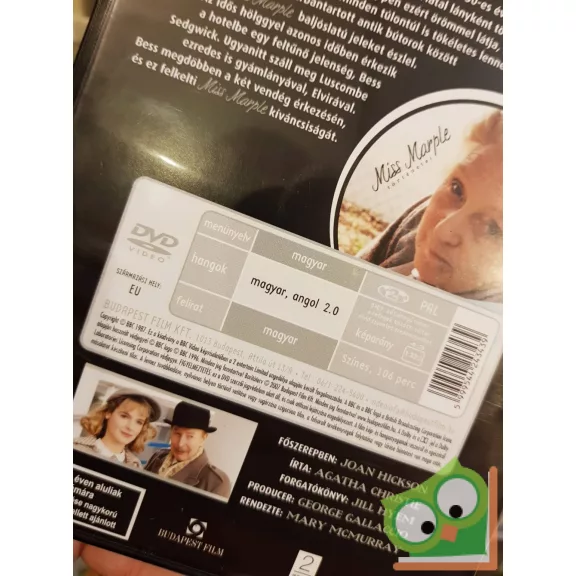 Miss Marple történetei - A Bertram Hotel (BBC DVD) (ritka)