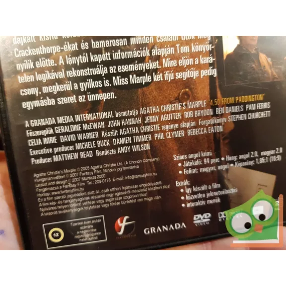 Miss Marple történetei - Paddington 16:50 (DVD)