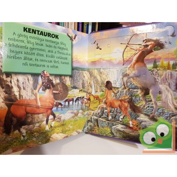 Marcela Grez, Francisca Valiente: Mitológiai lények Ablakos kirakóskönyv