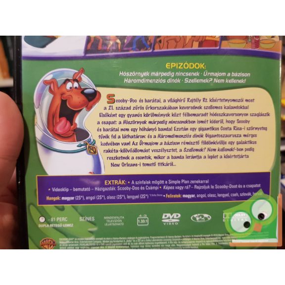 Mizújs Scooby - Doo Űrmajom a bázison 1. (DVD)