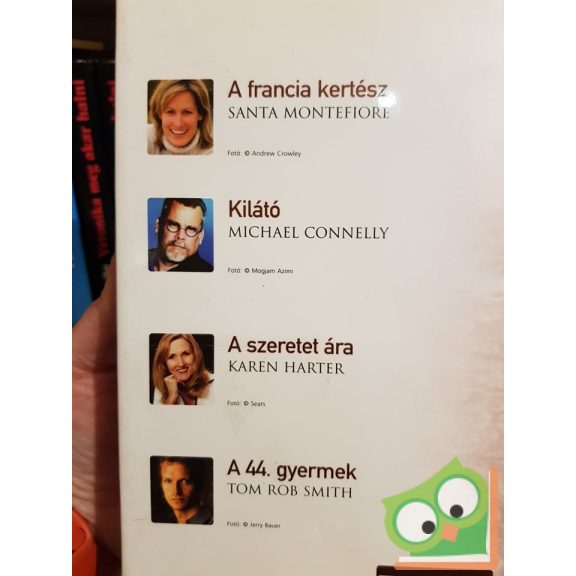 Santa Montefiore, Michael Connelly,  Karen Harter, Tom Rob Smith (Reader's Digest)