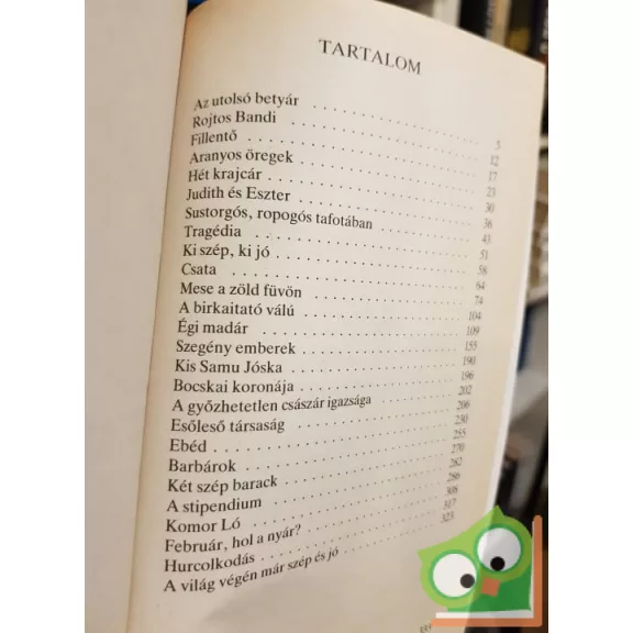 Móricz Zsigmond: Válogatott elbeszélések