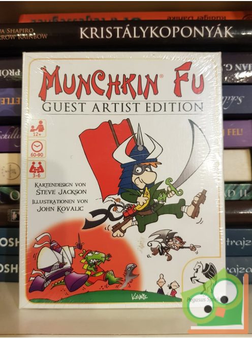 Munchkin kártyajáték - Munchkin Fu Guest Artist Edition (német nyelvű) fóliás