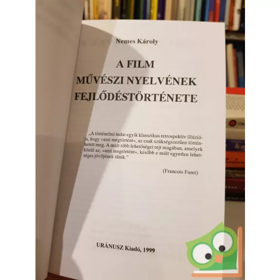 Nemes Károly: A film művészi nyelvének a fejlődése 6.