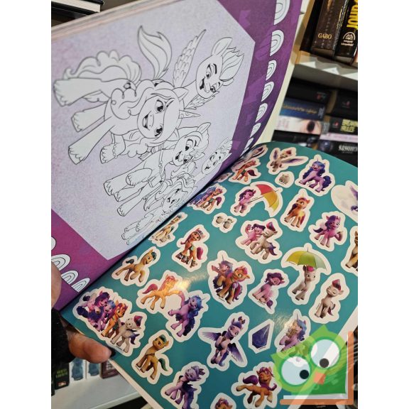 My Little Pony: Az én színezőm - Sok-sok színes matricával (újszerű)