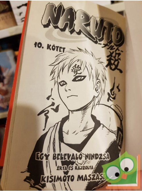 Kisimoto Maszasi: Naruto 10. (Naruto 10.) - Egy belevaló nindzsa (ritka)(magyar nyelvű manga)