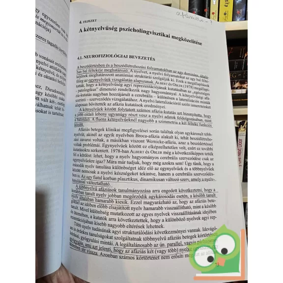 Navracsics Judit: A kétnyelvű gyermek (ritka)