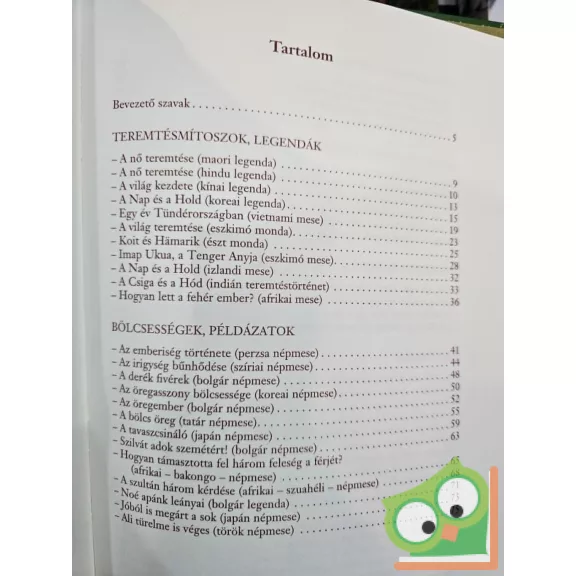 Abonyi Árpád (szerk.): Négy világtáj népmeséi - Abonyi Árpád fordítás-gyűjteménye (Ritka)