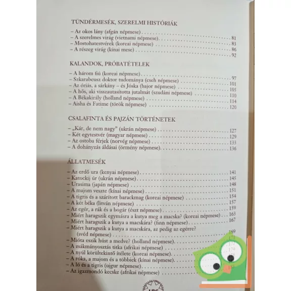 Abonyi Árpád (szerk.): Négy világtáj népmeséi - Abonyi Árpád fordítás-gyűjteménye (Ritka)