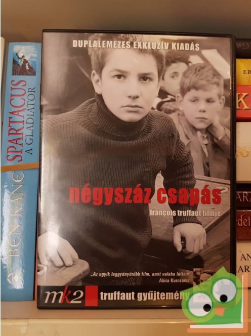 400 csapás (Truffaut gyűjtemény) (duplalemezes exkluzív kiadás) (DVD)
