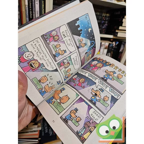 Dav Pilkey: A neveletlen macskaklón garázdálkodása (Szimat naplója 3.) (újszerű)