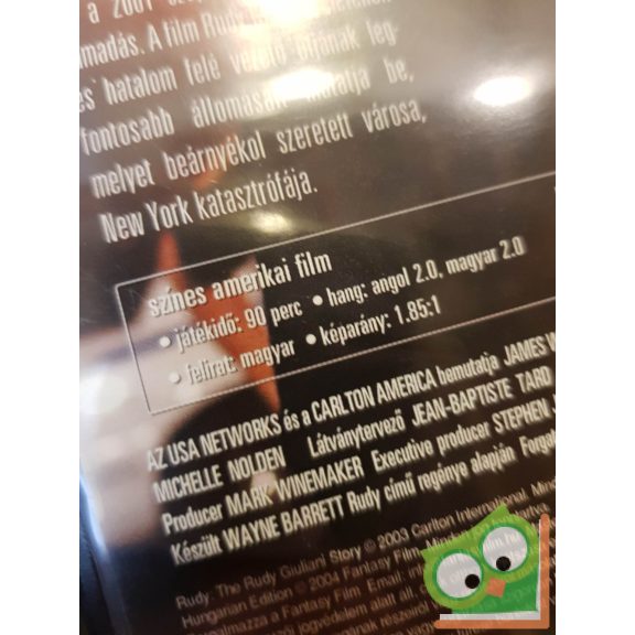 New York lángokban - A Rudy Giuliani-sztori (DVD)