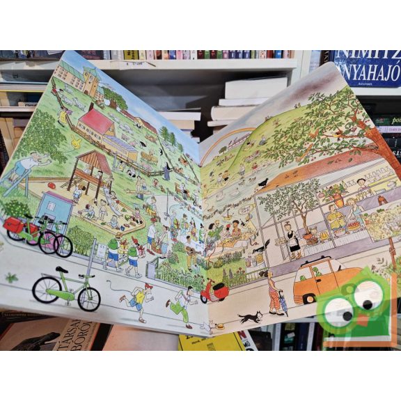 Rotraut Susanne Berner: Nyári böngésző (Évszakos böngésző 3.) (Naphegy kiadó)