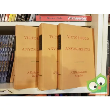   Victor Hugo: A nyomorultak (3 kötet együtt) (A Világirodalom Remekei)