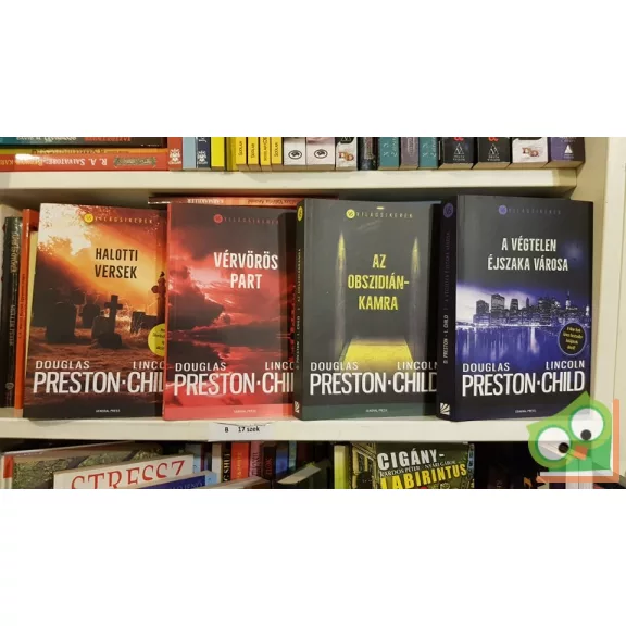 Douglas Preston - Lincoln Child: Az obszidiánkamra (Pendergast 16.)  (Világsikerek)