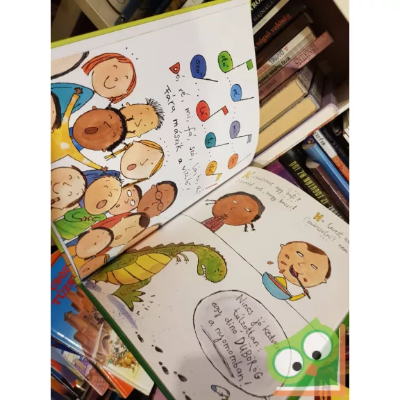 Harriet Ziefert: Olyan nincs, hogy a füleddel kóstolod meg az uborkát!