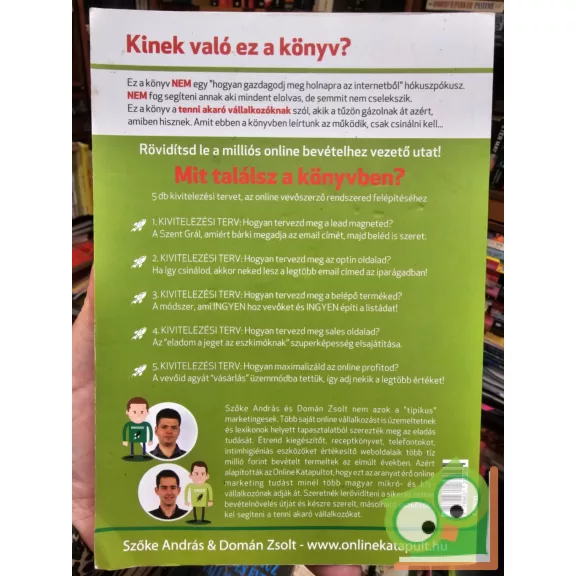 Domán Zsolt, Szőke András: Online vevőszerzés csúcsra járatva