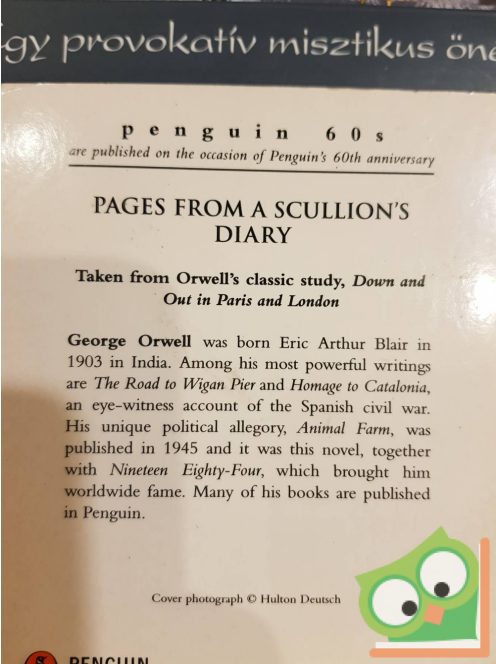 George Orwell: Pages From a Scullion's Diary (Penguin 60s)
