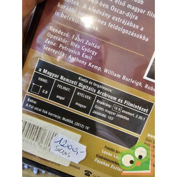 A Pál utcai fiúk (MaNDA) (DVD) (fóliás)