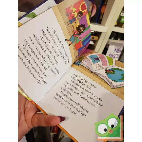Cressida Cowell: Forró-e a Föld közepe? (A Parányi detektívek 7.) (Happy Meal Readers)