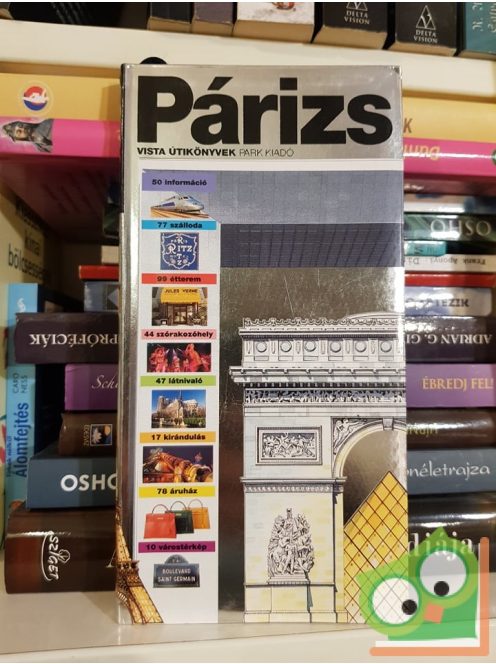 Simonits Mária (szerk.):Párizs  (Vista útikönyvek)