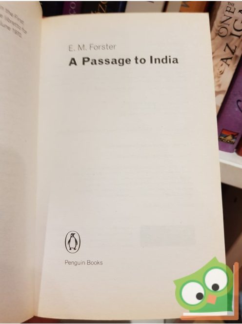 E. M. Forster: A Passage to India (English)