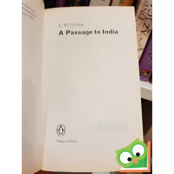 E. M. Forster: A Passage to India (Angol)
