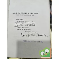   Péchy-Horváth Rezső: Azúregű Itáliám (1932, ritka, dedikált példány)