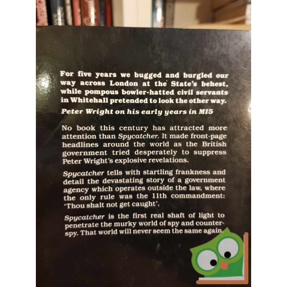 Peter Wright: Spycatcher (ritka)