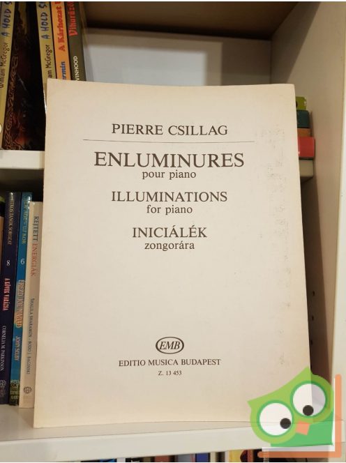 Pierre Csillag: Enluminures (háromnyelvű) (Z. 13 453)
