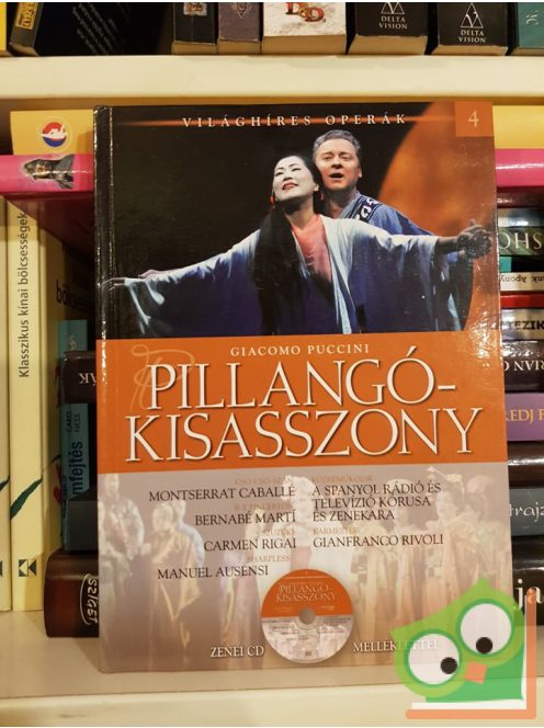 Giacomo Puccini: Pillangókisasszony (Világhíres Operák 4. CD-vel)