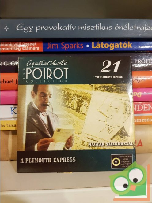 Agatha Christie: A Plymouth express - Poirot 21.  Napi Ász DVD, papír tokban