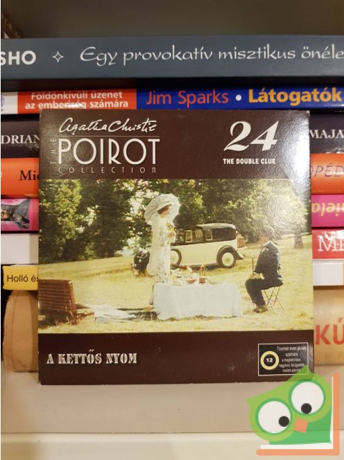 Agatha Christie: A kettős nyom - Poirot 24.  Napi Ász DVD, papír tokban