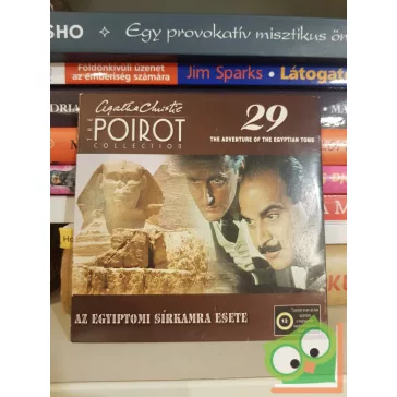   Agatha Christie: Az egyiptomi sírkamra esete - Poirot 29.  Napi Ász DVD, papír tokban