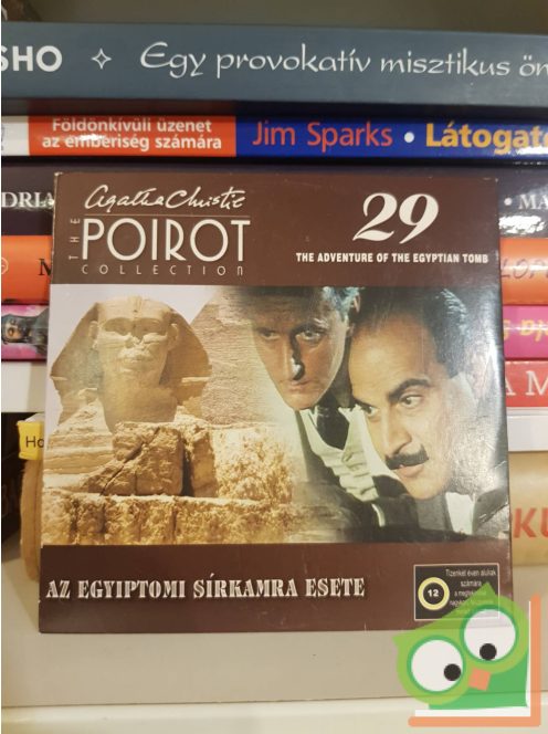 Agatha Christie: Az egyiptomi sírkamra esete - Poirot 29.  Napi Ász DVD, papír tokban