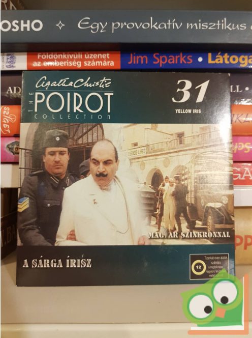 Agatha Christie: A sárga írisz- Poirot 31.  Napi Ász DVD, papír tokban